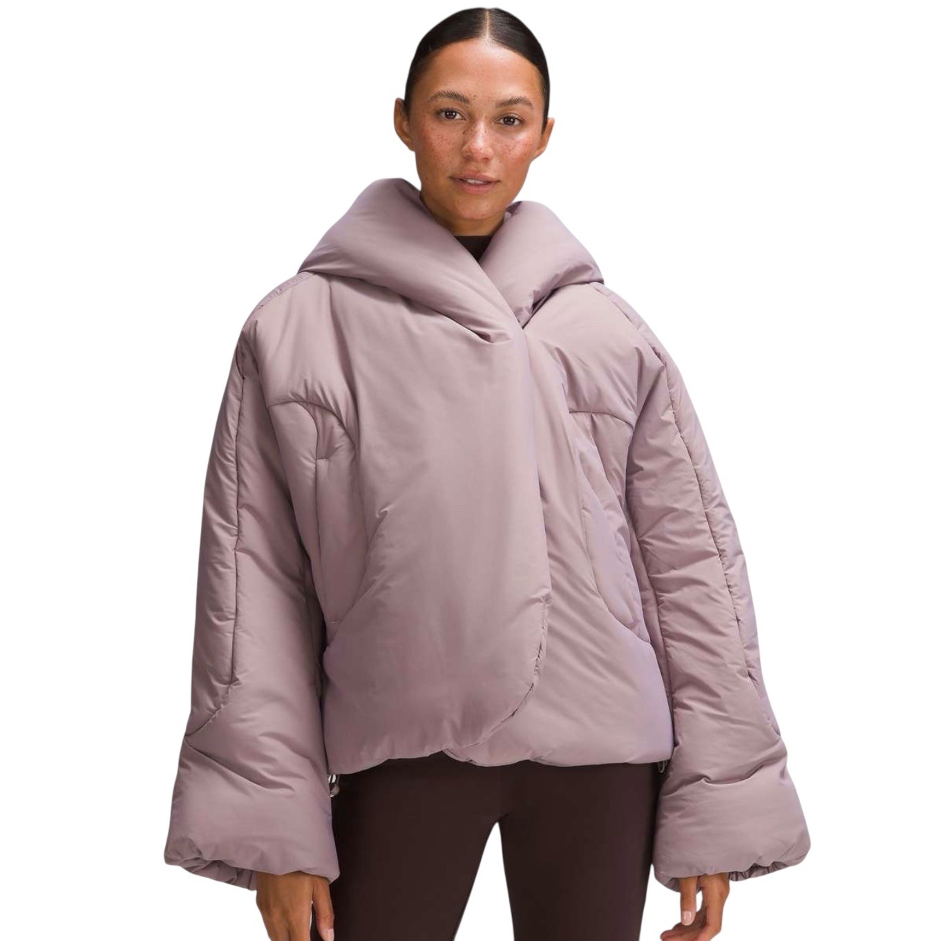 Lululemon Athletica Mauve Puffer Jacket